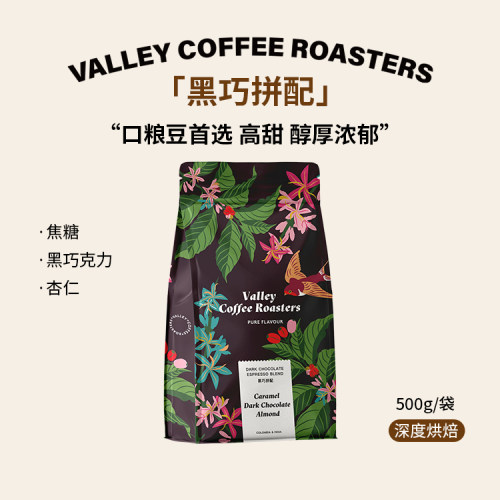 山谷咖啡焦糖杏仁黑巧拼配咖啡豆