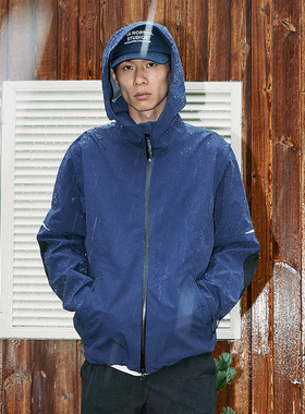 OD/CASTLE 2025冬三防撞色3L压胶透气山系户外机能硬壳连帽冲锋衣