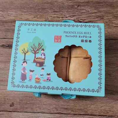 澳门特产澳门凤凰卷钜记饼家蛋卷