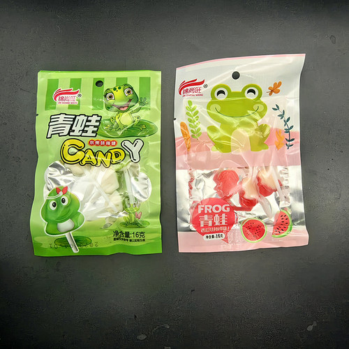 锦尚旺青蛙水果味棒糖16g