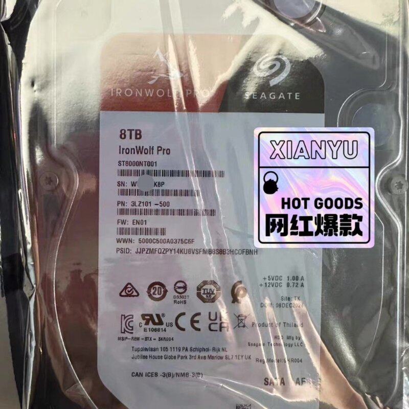 特价出全新25年出厂新款希捷8T酷狼Pro,ST8000N--议价商品