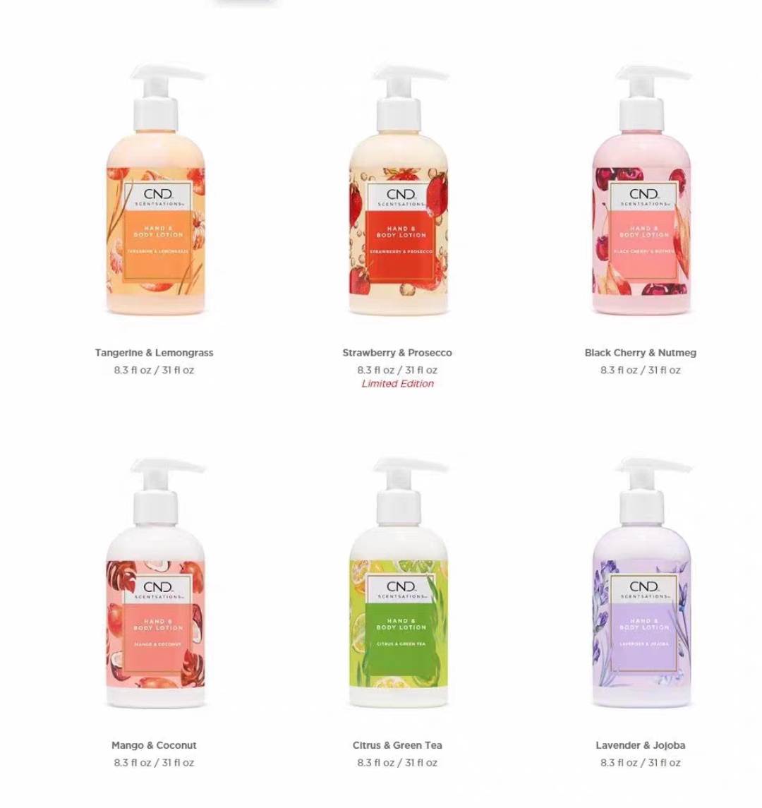 美国CND护手霜植物精华保湿