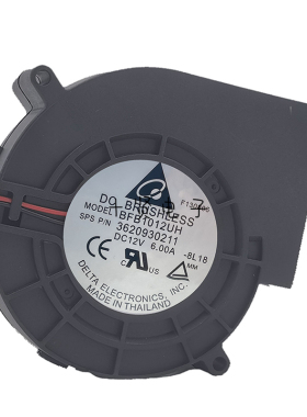 台达12V 6A BFB1012UH 9733 9CM 烤箱烤炉烧烤机 涡轮风扇鼓风机