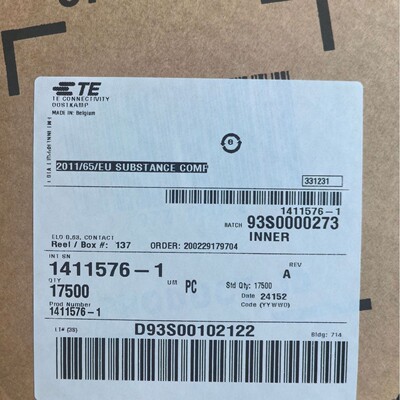 TE泰科1411576-1正品端子原装现货