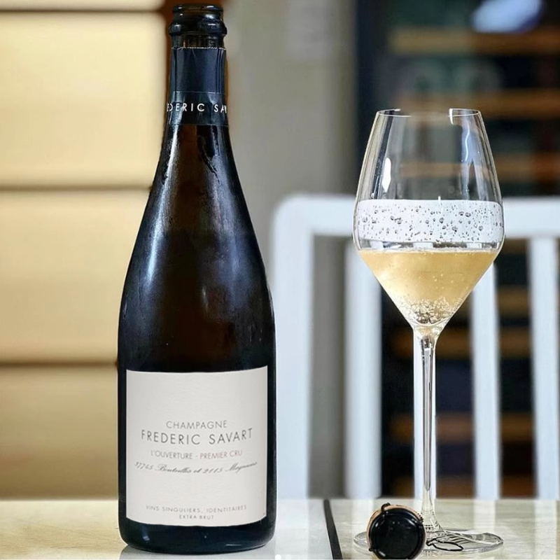 法国小农香槟八仙之FredericSavart萨瓦酒庄一级园香槟序曲起泡酒
