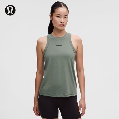 Jersey 女士训练平纹针织运动背心*文字徽标丨lululemon丨LW1GLRS