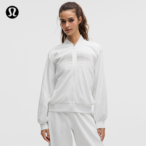 Engineered Knit 女士网球针织网面夹克丨lululemon丨LW3IWBS