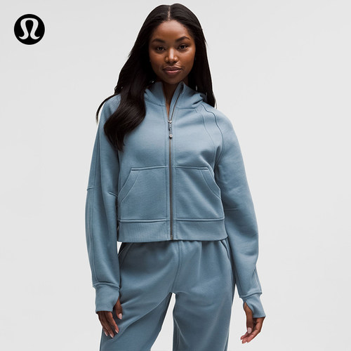 Scuba 女士超宽松款拉链连帽衫*拉绒丨lululemon丨LW3HTLS