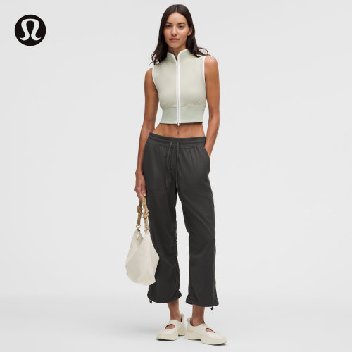 Dance Studio 女士宽松款中腰中长裤丨lululemon丨LW5IMYS