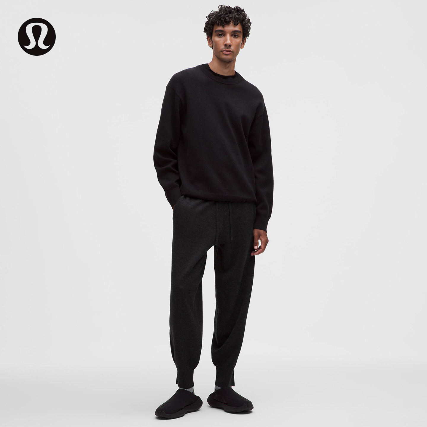 男士羊毛混纺针织运动裤 *常规款丨lululemon丨LM5BQVS