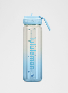 Back to Life 透明水瓶 710ml *带吸管丨lululemon丨LU9CSDS