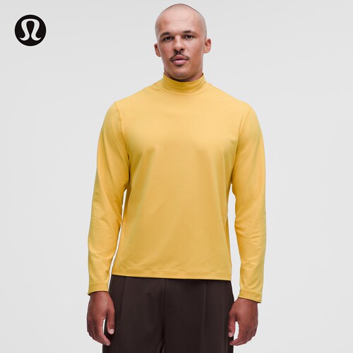 Soft Jersey 男士长袖半高领针织衫丨lululemon丨LM3H12S