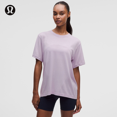 Swiftly Relaxed女士运动短袖 T 恤 *徽标款丨lululemon丨LW3KHJS