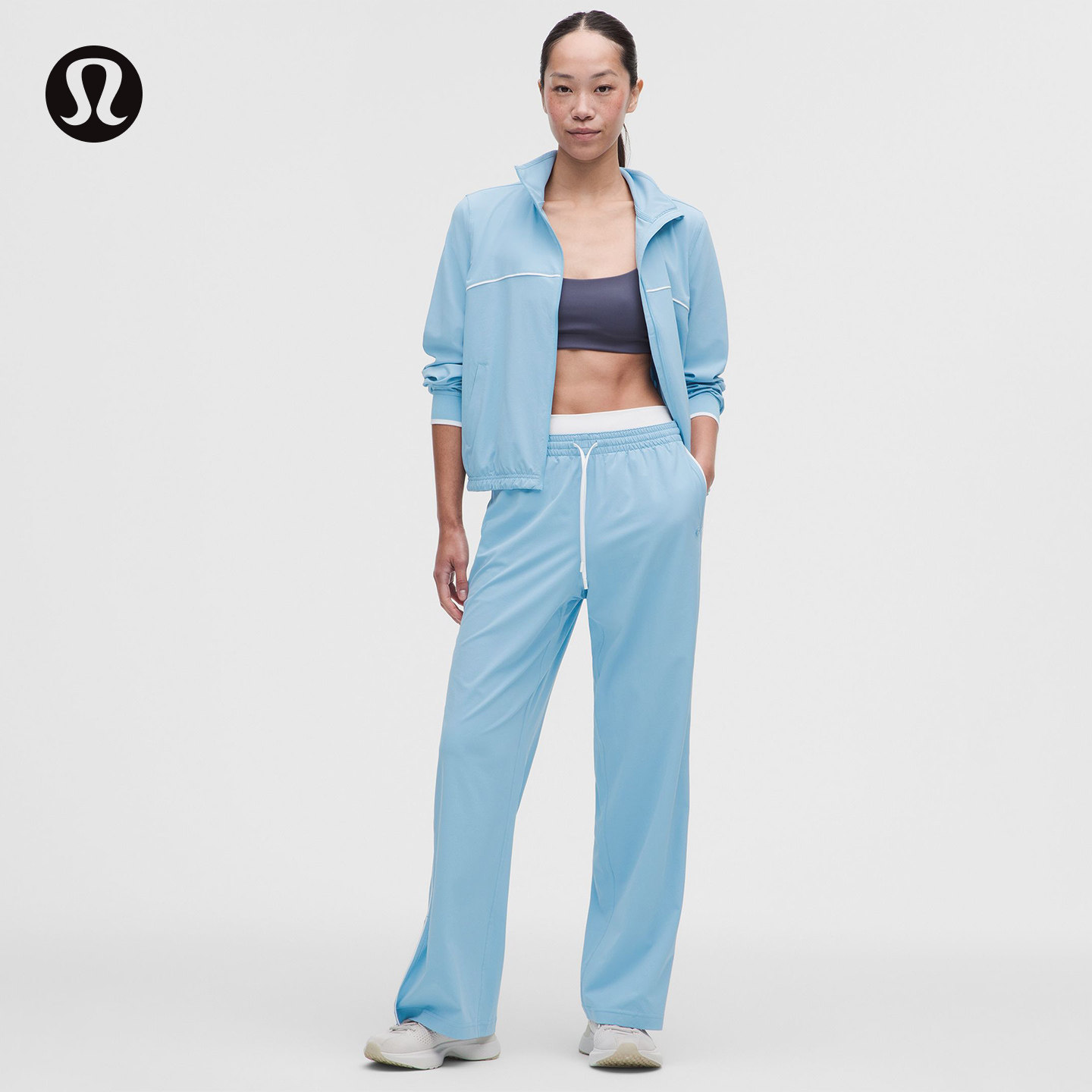 Court Rival 女士阔腿运动裤 防晒速干芯吸丨lululemon丨LW5IY1A