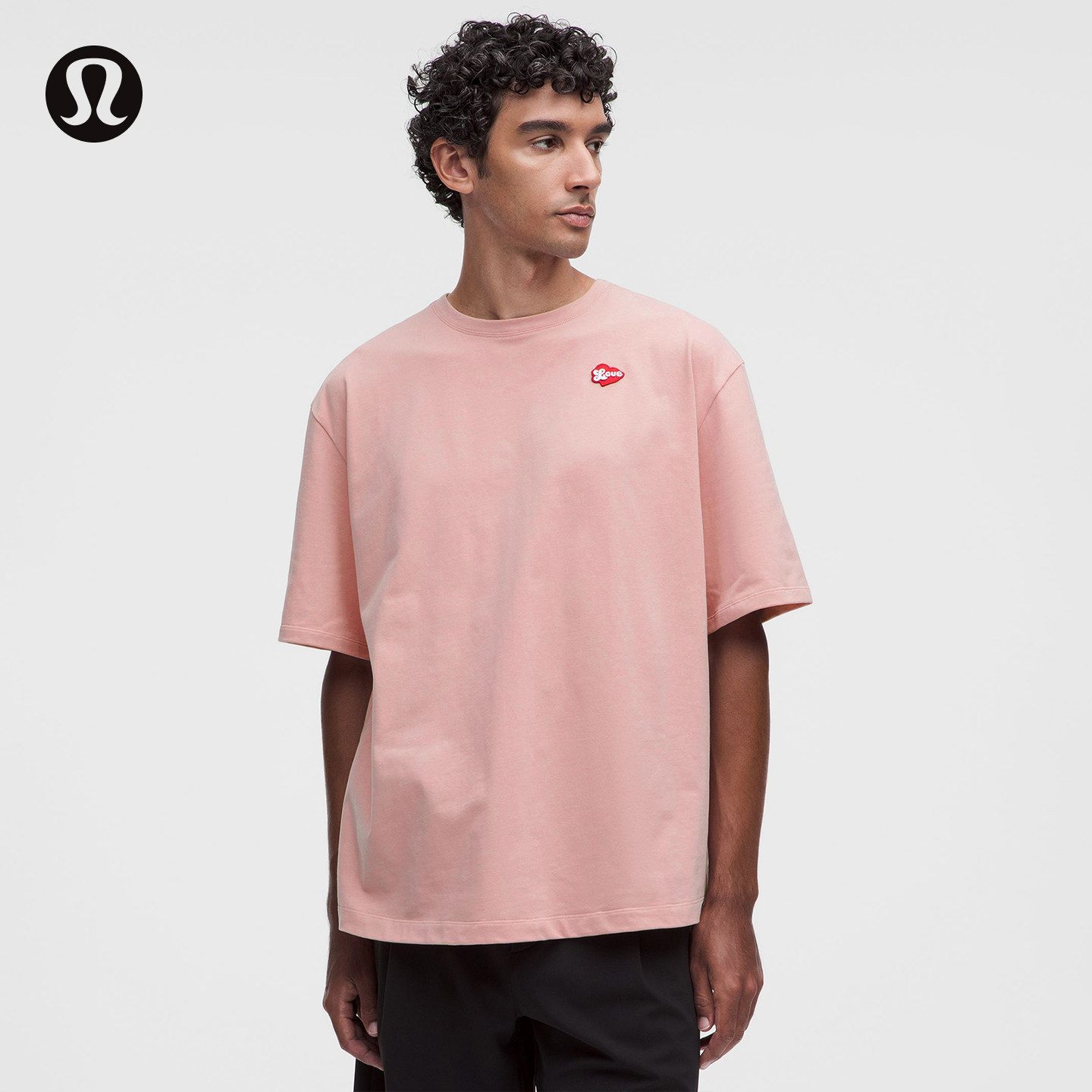 Brushed 男女同款拉绒高克重棉质 T 恤丨lululemon丨LM3GPJS图片