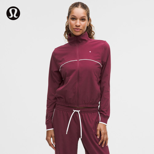 Court Rival女士网球运动夹克 防晒速干芯吸丨lululemon丨LW3KLLS