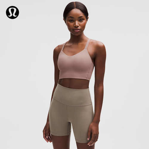 Like a Cloud 女士长款运动内衣 B/C *罗纹丨lululemon丨LW2D03S