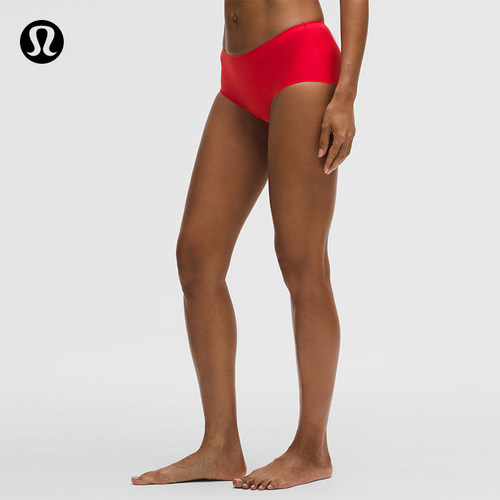 InvisiWear 女士中腰平角内裤 速干芯吸丨lululemon丨LW9DB0S
