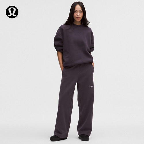 Big Cozy女士超宽松款阔腿裤*拉绒*亚洲版型丨lululemon丨LW5IE2A