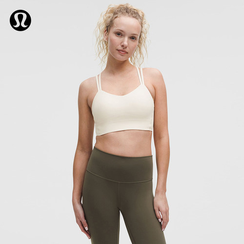 Like a Cloud 女士长款运动内衣 B/C *罗纹丨lululemon丨LW2D03S