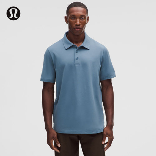 Mesh Soft Jersey男士网面针织短袖POLO芯吸丨lululemon丨LM3H61S