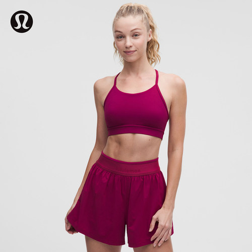 Flow Y 女士中度支撑运动内衣 B/C丨lululemon丨LW2F17S