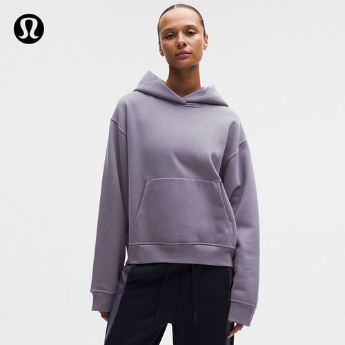 Steady State 女士超宽松款连帽卫衣*拉绒丨lululemon丨LW3KJXS