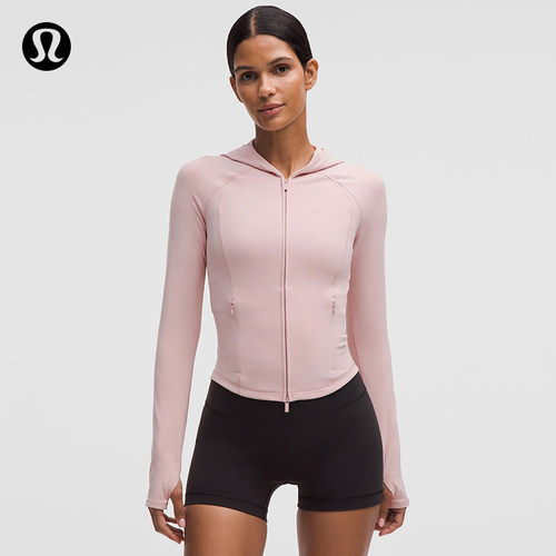 Wunder Train™ 女士运动拉链连帽夹克 防晒丨lululemon丨LW3JYOS