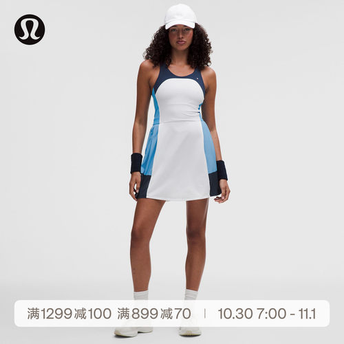 Court Champ女士网球工字型剪裁连衣裙 芯吸丨lululemon丨LW1FZSS