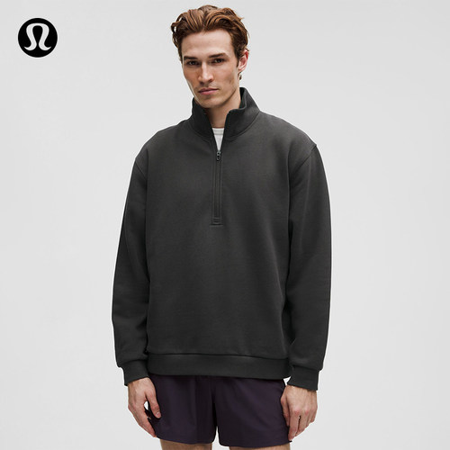 Steady State 男士半拉链卫衣*拉绒丨lululemon丨LM3FA9S