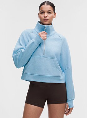 Scuba™ 女士超宽松款烟囱领卫衣丨lululemon丨LW3IJ7S