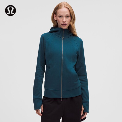 Scuba™ Evolve 女士经典剪裁拉链连帽衫丨lululemon丨LW3LH6S
