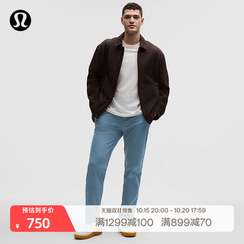 ABC™男士经典剪裁长裤 34L *Warpstreme™丨lululemon丨LM5AR3S