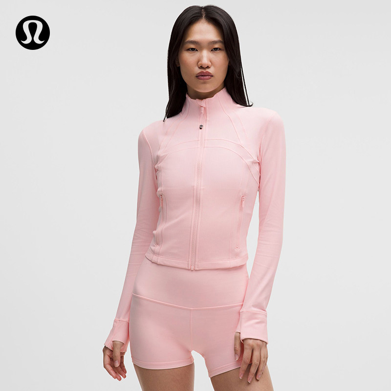 Define 女士短款夹克 *罗纹 Nulu™ 芯吸丨lululemon丨LW3HOBS图片