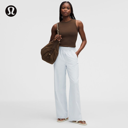 Stretch Woven 女士阔腿裤 拒水*常规版型丨lululemon丨LW5GWBS