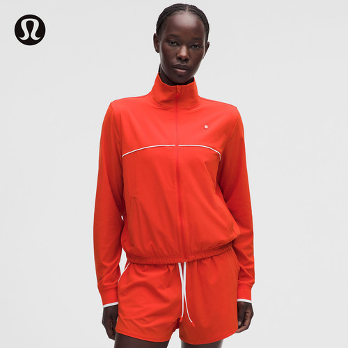 Court Rival女士网球运动夹克 防晒速干芯吸丨lululemon丨LW3KLLS