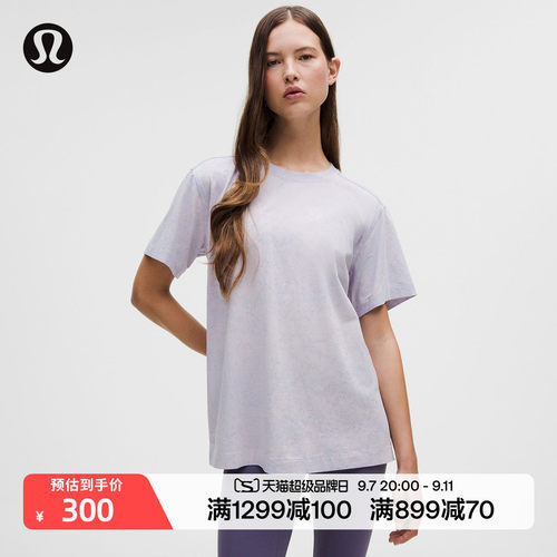 All Yours 女士棉混纺短袖 T 恤 *Wash丨lululemon丨LW3IRES