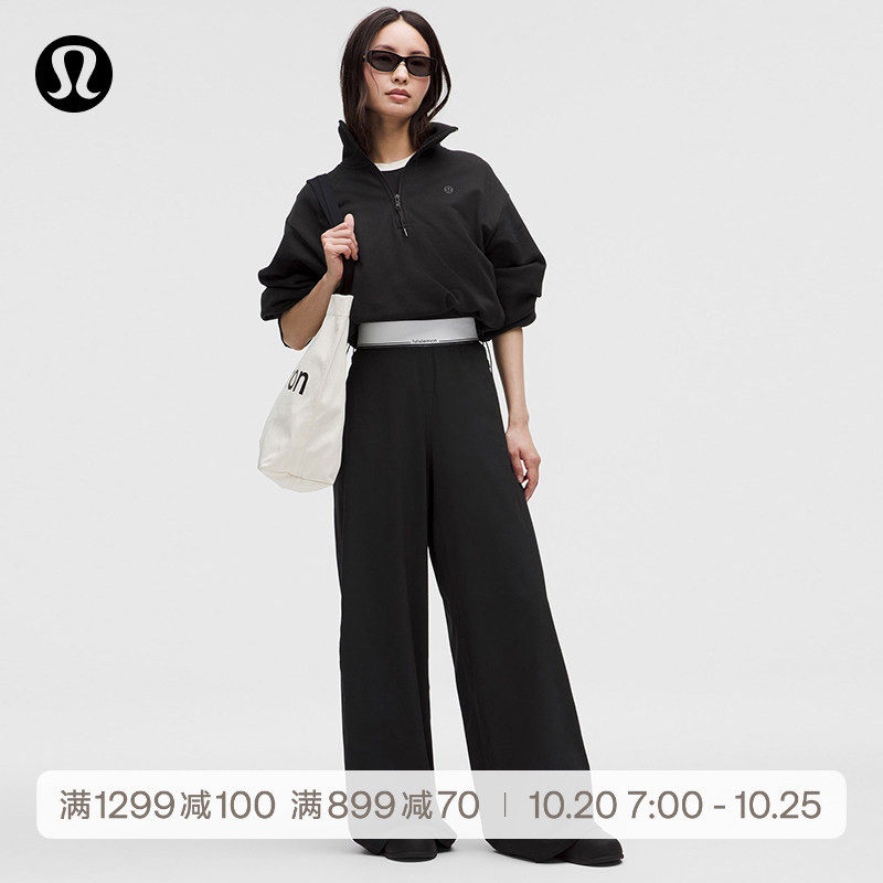 Swift 女士阔腿裤 *徽标 速干芯吸*亚洲版型丨lululemon丨LW5IDAA