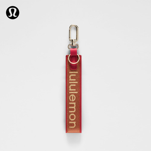 Never Lost 钥匙挂绳 *金属文字徽标丨lululemon丨LU9D18S