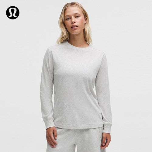 All Yours 女士棉混纺长袖 T 恤丨lululemon丨LW3KI6S