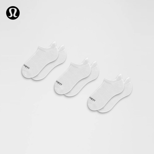 Daily Essential 带提耳短袜 *3 双装 丨lululemon丨LU9CE1S