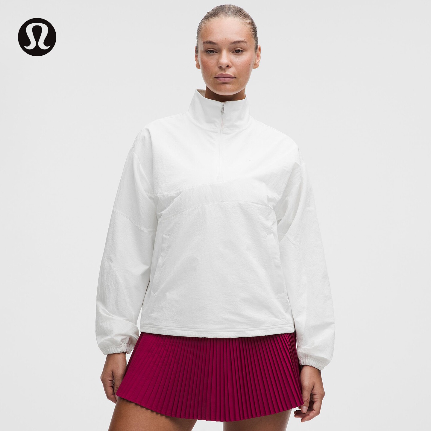 Half-Zip 女士网球半拉链套头衫丨lululemon丨LW3LP7S