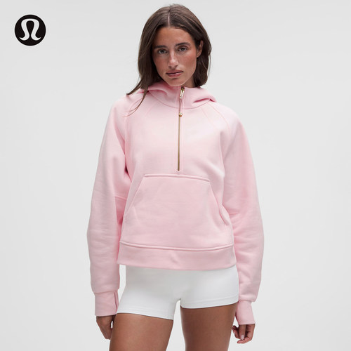 Scuba™ Evolve女士超宽松剪裁半拉链连帽衫丨lululemon丨LW3LH2S