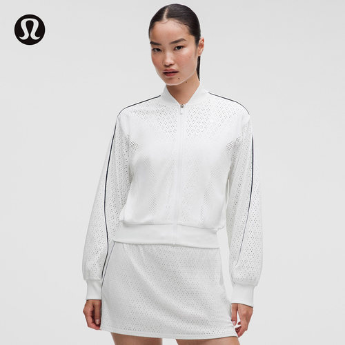 Ace Advantage 女士网球针织网面夹克丨lululemon丨LW3KEES