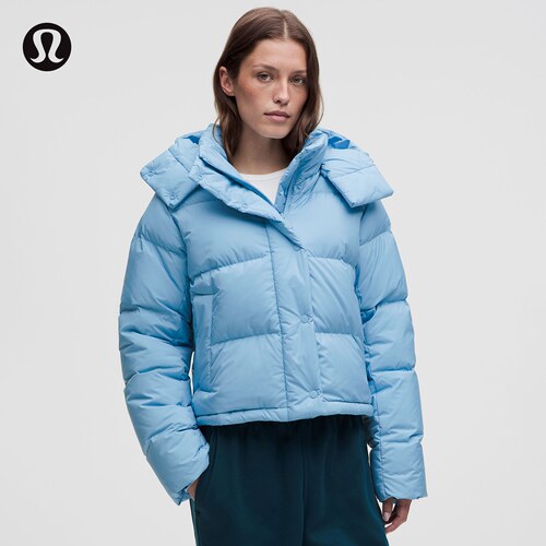 李宇春同款Wunder Puff™ 女士短款羽绒外套丨lululemon丨LW4CO7S