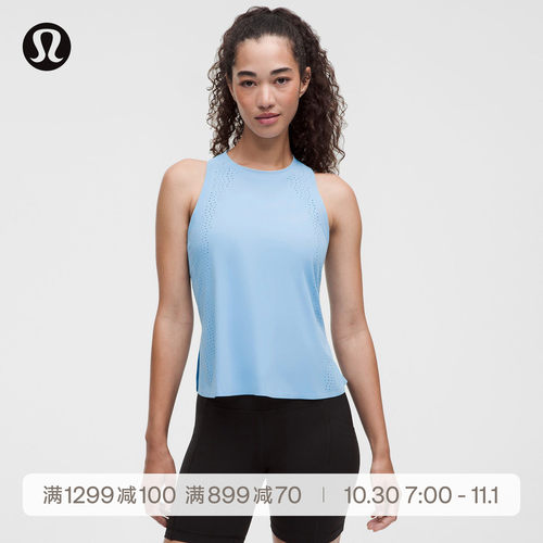 Sleek 女士跑步开孔设计运动背心丨lululemon丨LW1GEIS