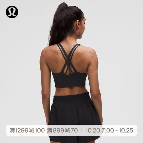 Energy 女士长款运动内衣 *Evolve丨lululemon丨LW2EDRS