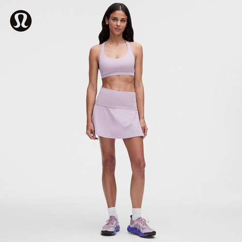 Groove 女士折叠腰部中腰短裙丨lululemon丨LW8AXPS