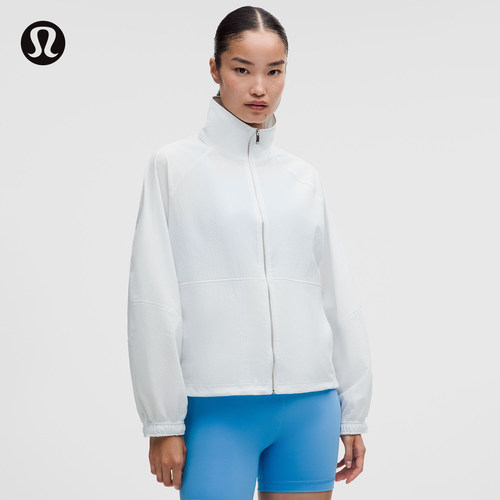 Ultralight WovenAir女士轻盈夹克 速干芯吸丨lululemon丨LW3JXOS