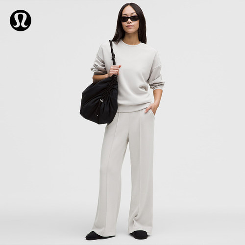 Brushed Softstreme女士拉绒阔腿裤亚洲版型丨lululemon丨LW5IPEA